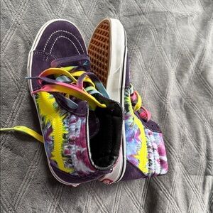 Vans Multicolor Tie-Dye High-Top Sneakers